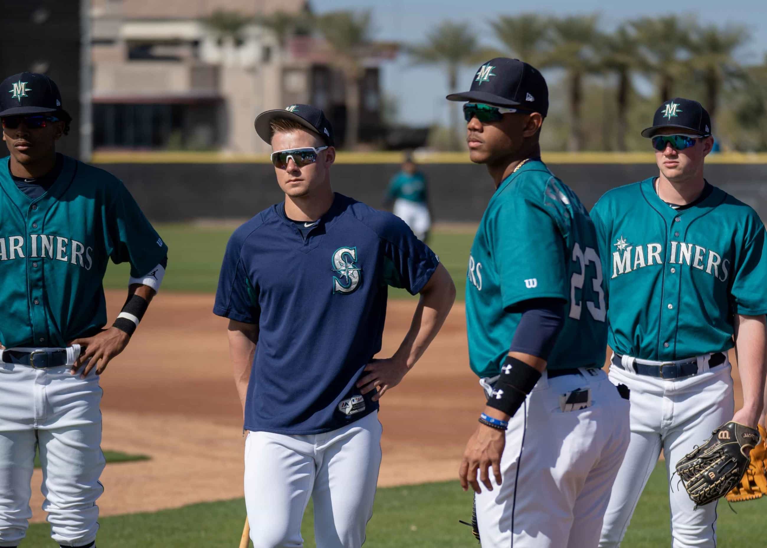 Behind the scenes photos of Jarred Kelenic visiting seattle after being ...